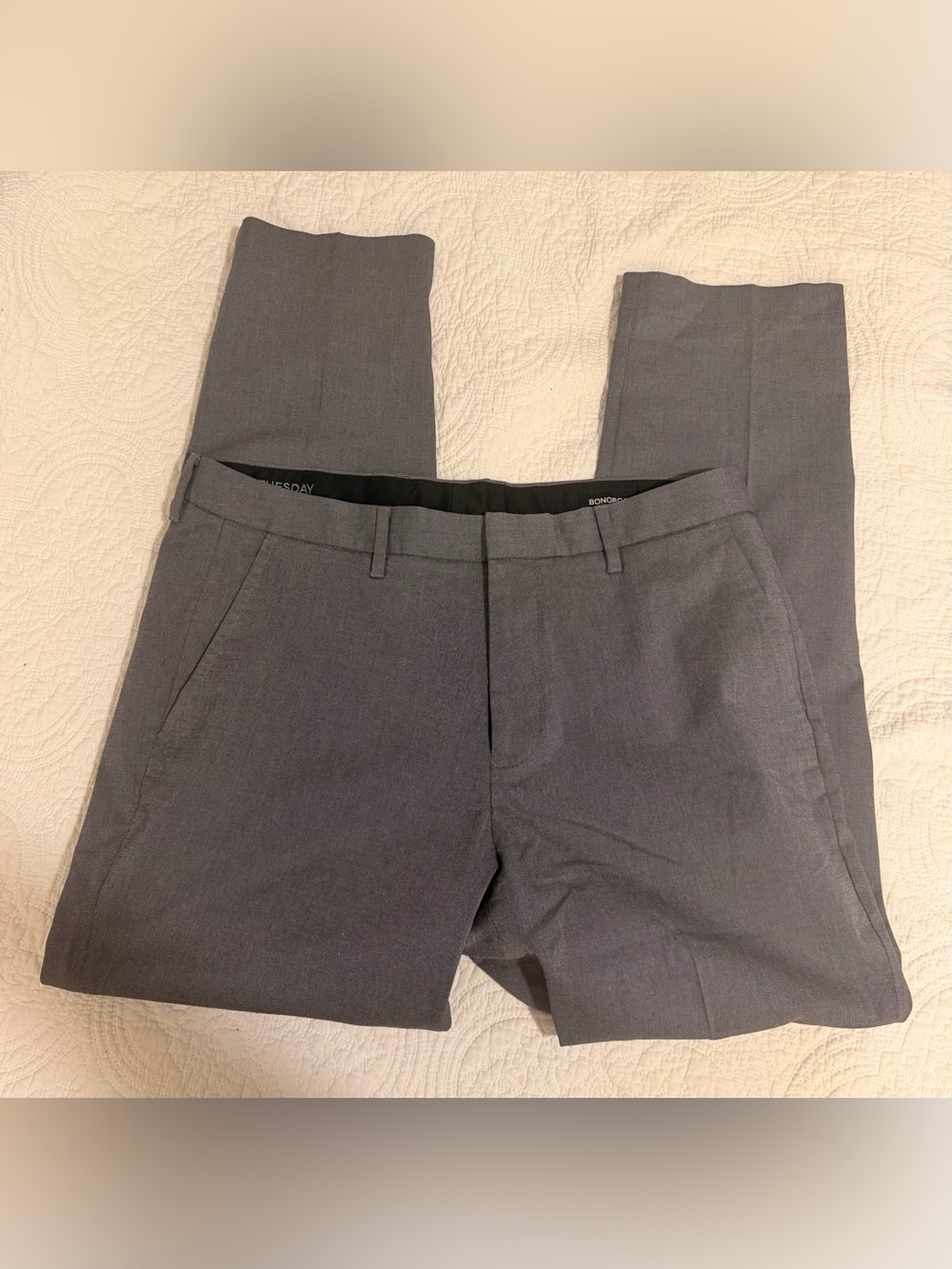 Bonobos Charcoal Gray Men’s Dress Pants Size 34/30 - Tuesday